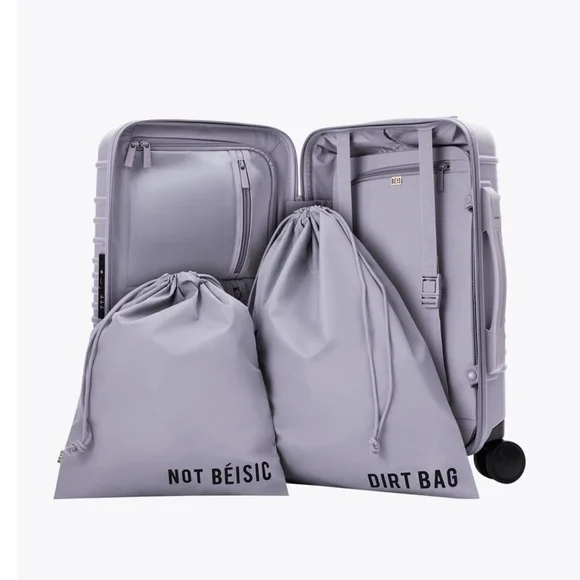 BEIS The Small Carry-On Roller in Lavender nwt - Picture 7 of 8
